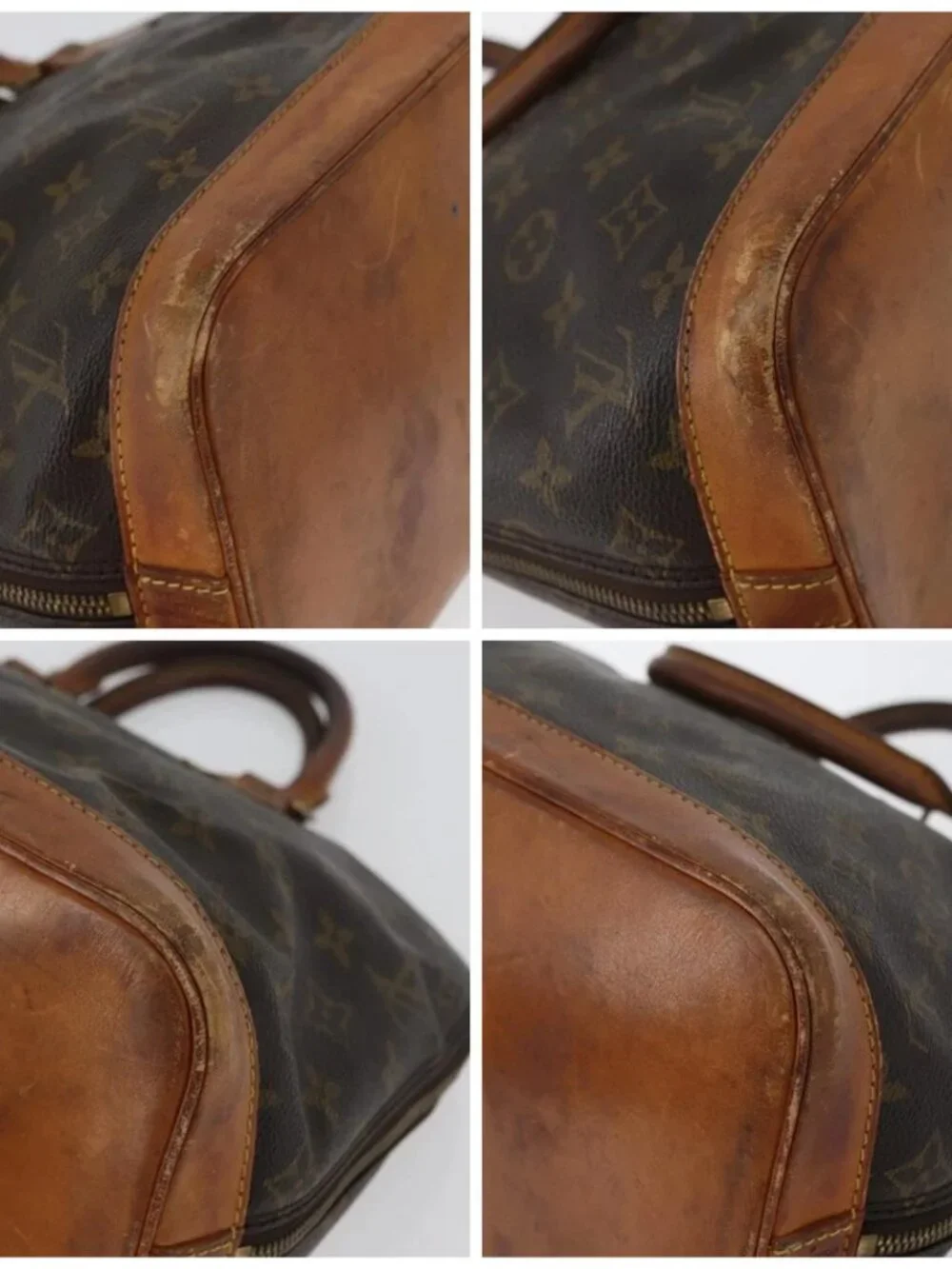LOUIS VUITTON Monogram Alma Hand Bag M51130